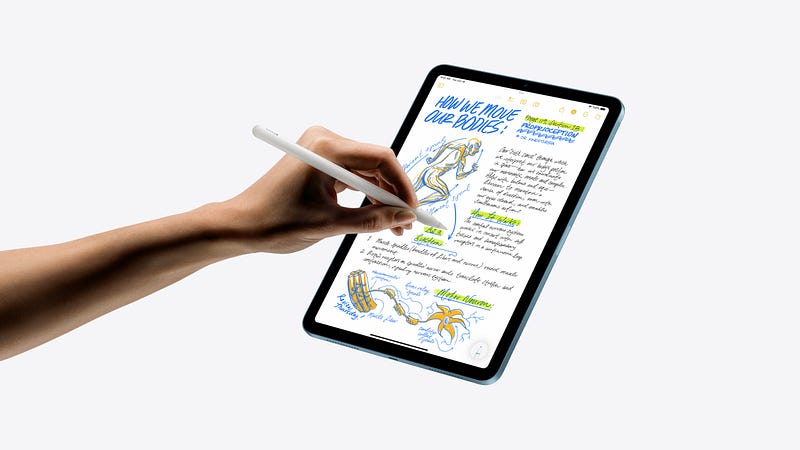 Digital Handwriting Experience in Apple Notes