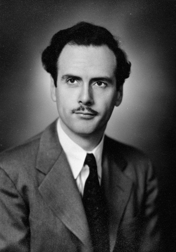 Portrait of Marshall McLuhan, the media theorist