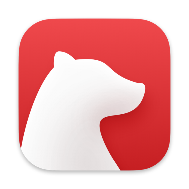 Bear Note-Taking App Screenshot