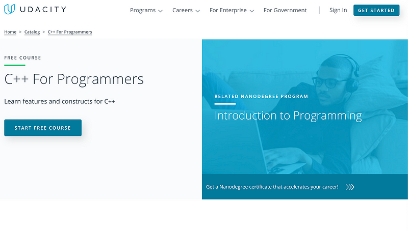 Overview of Udacity’s C++ Course