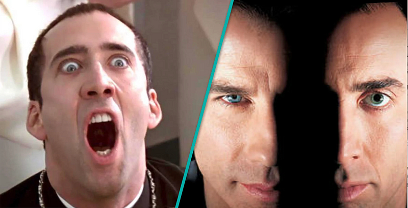 Face/Off: Nicolas Cage and John Travolta's iconic roles