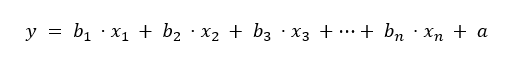 Multiple Regression Equation