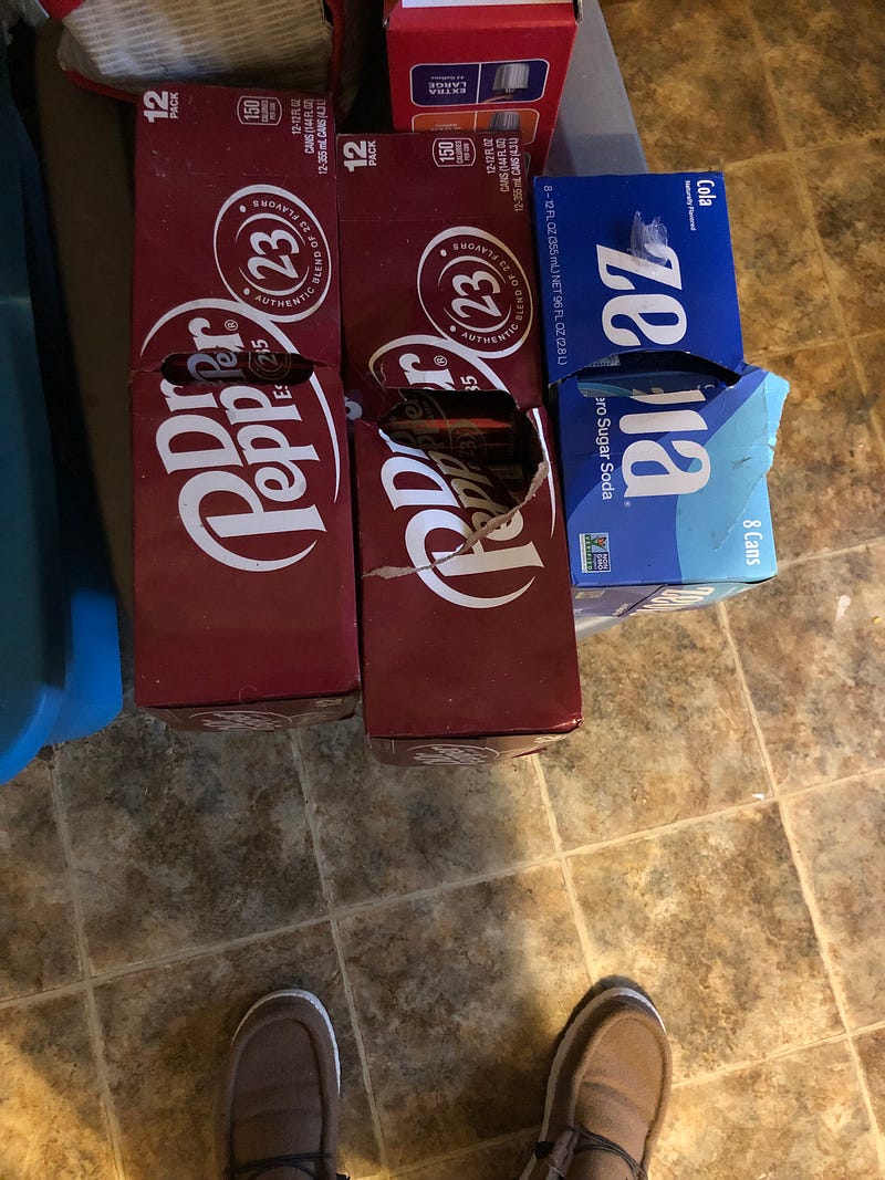 Unnecessary sodas purchased in 2023