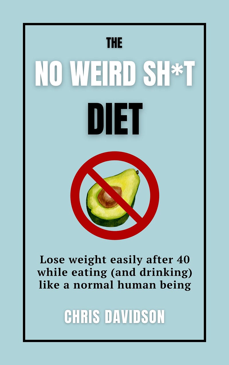 Image promoting a free diet guide