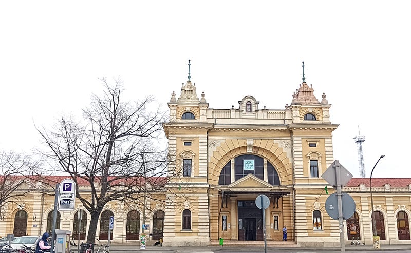 A quiet crossing in Szombathely