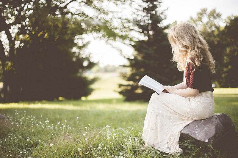 Writer observing life around her