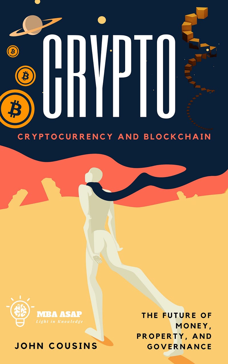 Book cover image related to cryptocurrency