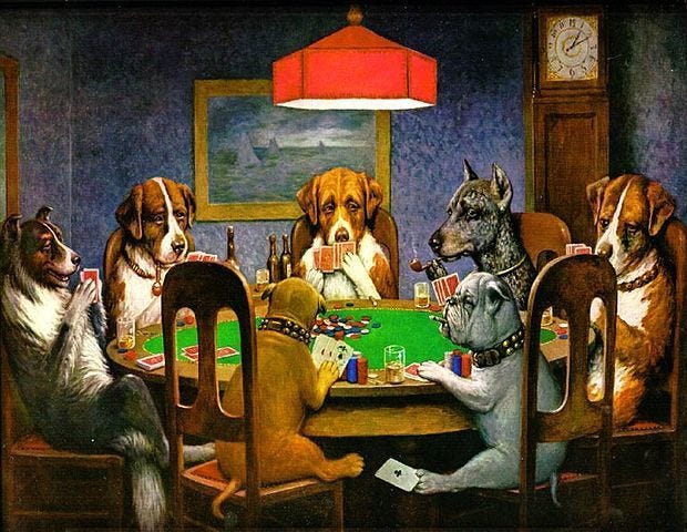 Dogs Playing Poker Artwork