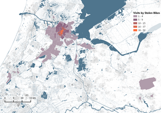 Mapping bicycle theft locations in Amsterdam