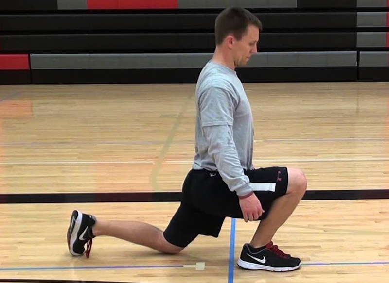 Kneeling Soleus Stretch demonstration