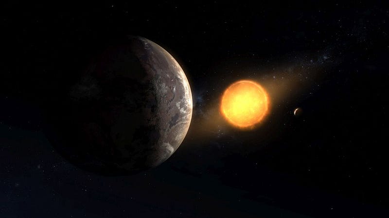 Kepler-1649c orbiting its star